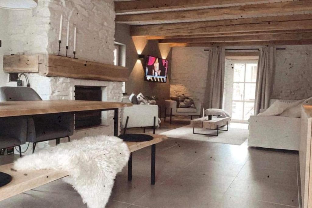 Charmante Maison De Vacances Vaux-sur-Sure Exteriör bild